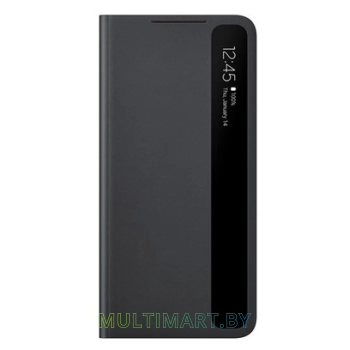 Чехол Samsung Smart Clear View Cover для Galaxy S21+ (черный)